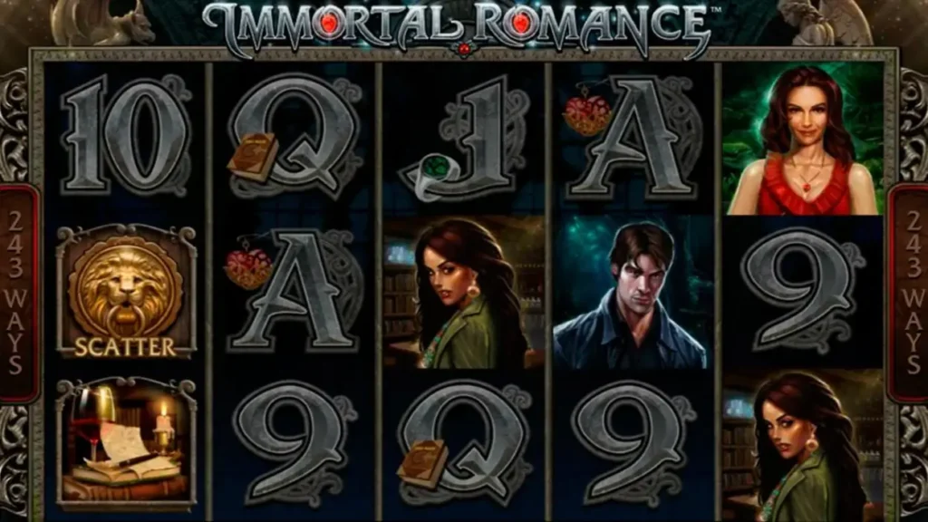 Tajomná Romantika Immortal Romance a bonusové funkcie