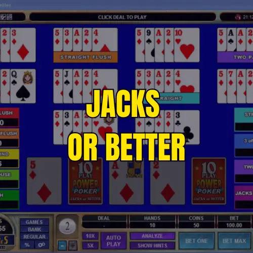 Jacks or Better - Obľúbená klasika video pokru