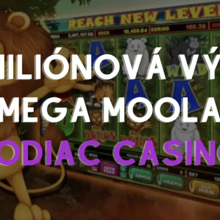 Mega Moolah v Zodiac Casino: Neuveriteľná výhra 7,5 milióna eur!
